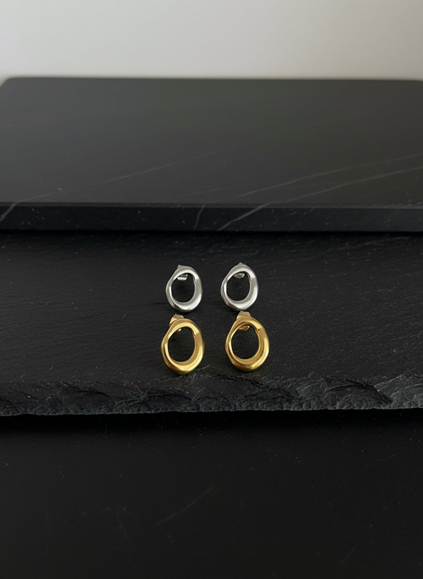 Pendientes Oval